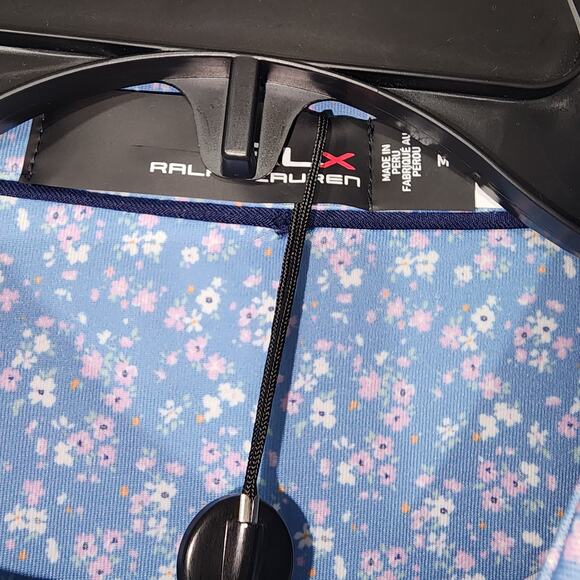 RLX Ralph Lauren Polo flower print Men's medium NWT - Picture 3 of 6